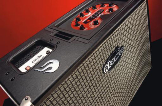 blank Guitarists will love the simplicity of the top panel.